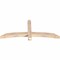 Ekena Millwork Bellingham Smooth Timber Gable Bracket, Douglas Fir, 60"W x 25"H x 3 1/2"D x 3 1/2"F, 10/12 Pitch GBW060X25X0404BEL00SDF - alternate 4